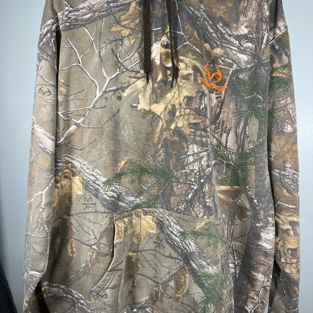 Realtree Brown and Green Camo Hoodie